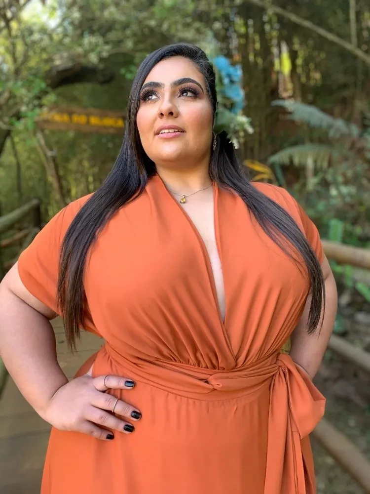Vestido Madrinha de Casamento Multiformas Anathan Terracota