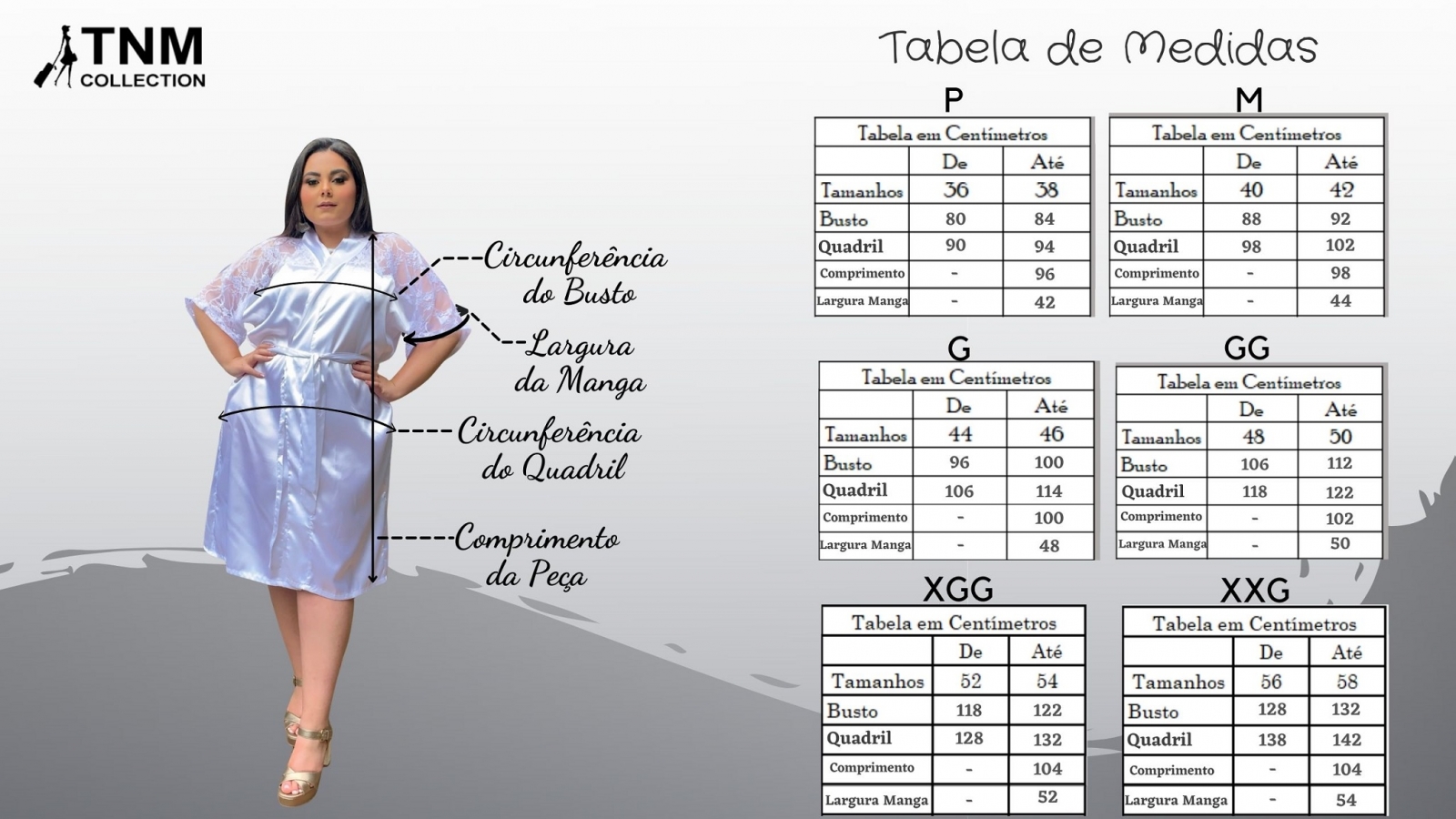 Robe De Cetim Modelo Laura Branco