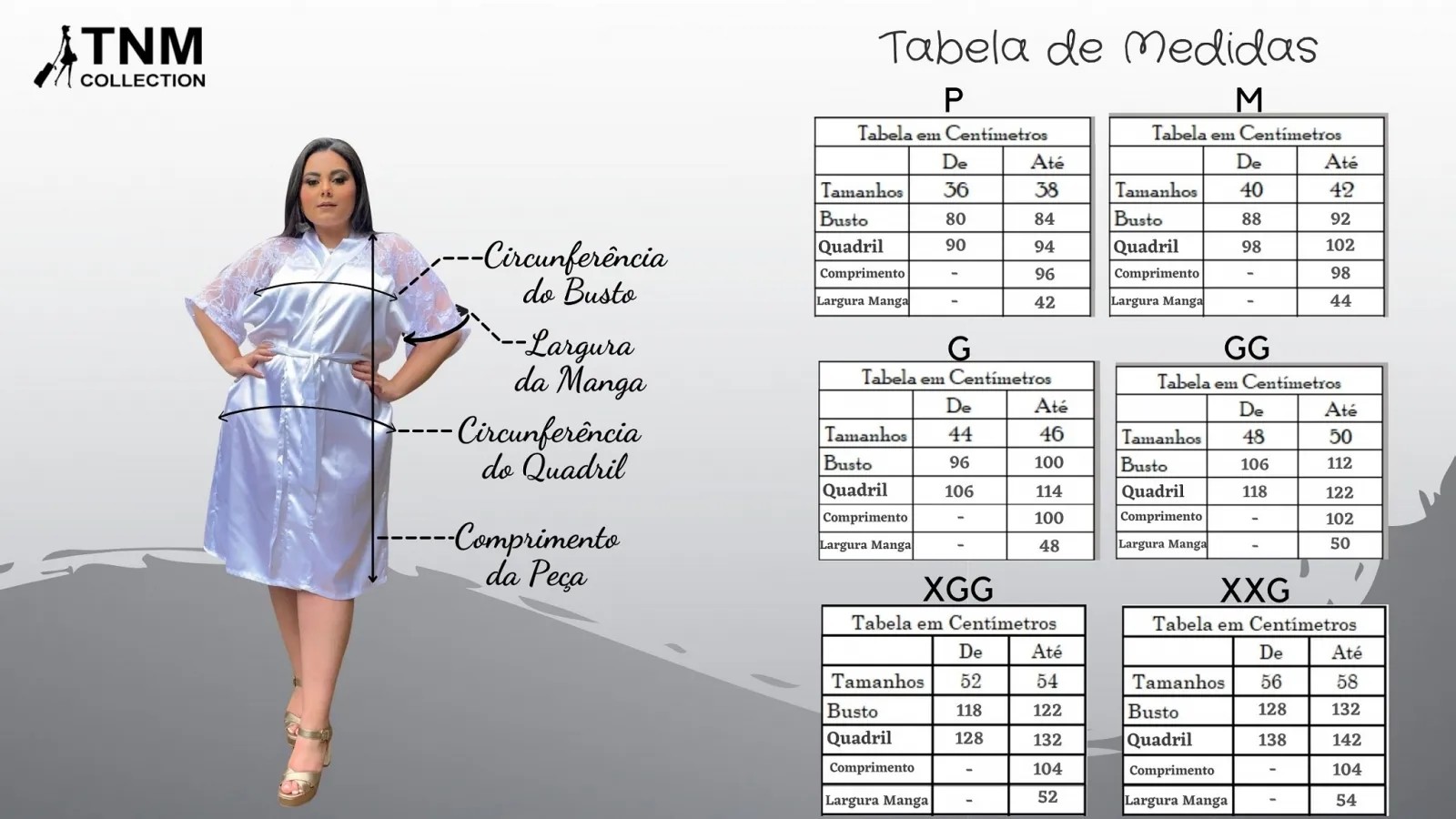 Robe De Cetim Modelo Laura Branco