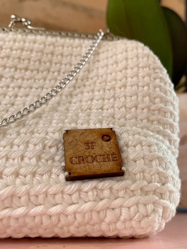 Bolsa de Crochê Jasmim