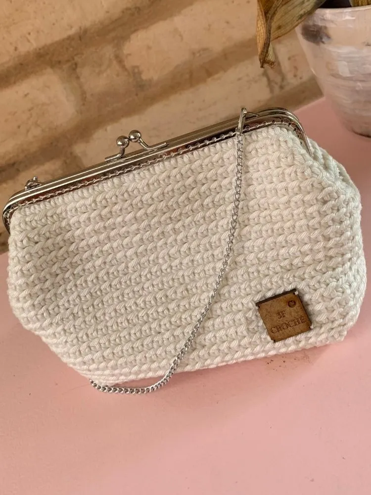 Bolsa de Crochê Jasmim