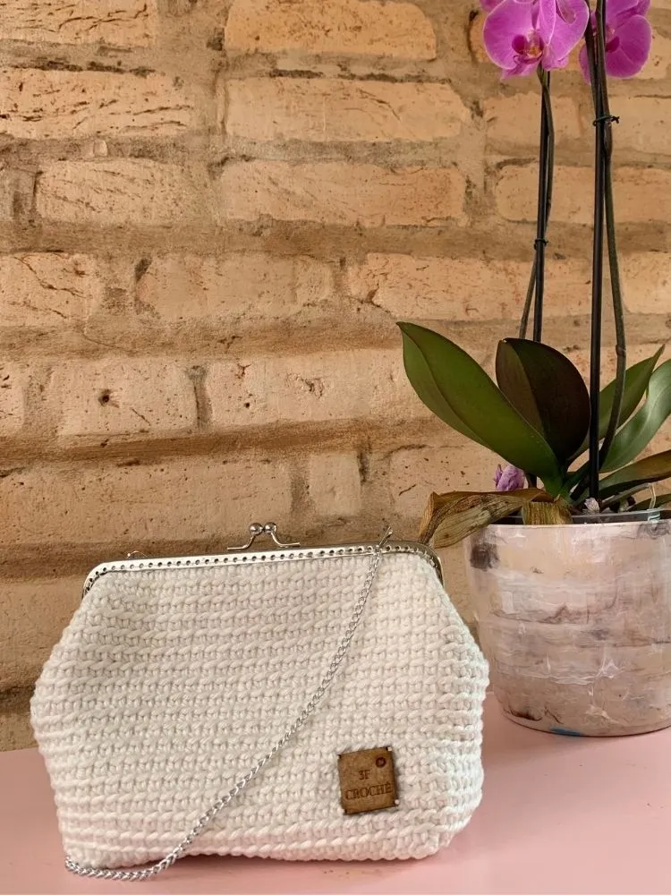 Bolsa de Crochê Jasmim