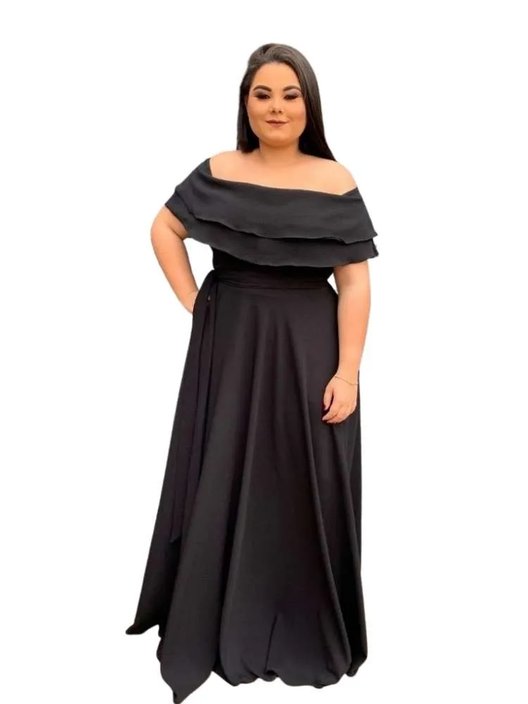 Vestido Madrinha de Casamento Preto Honeymoon