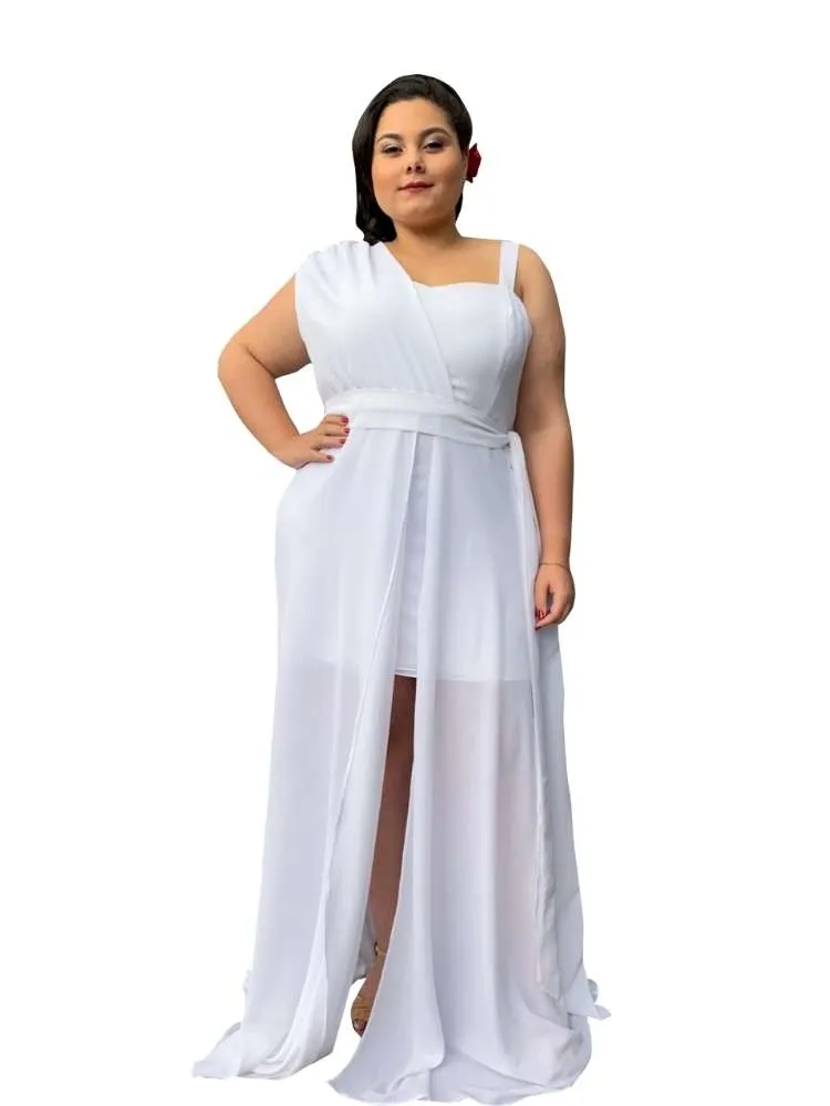 Vestido de noiva Simples Areta
