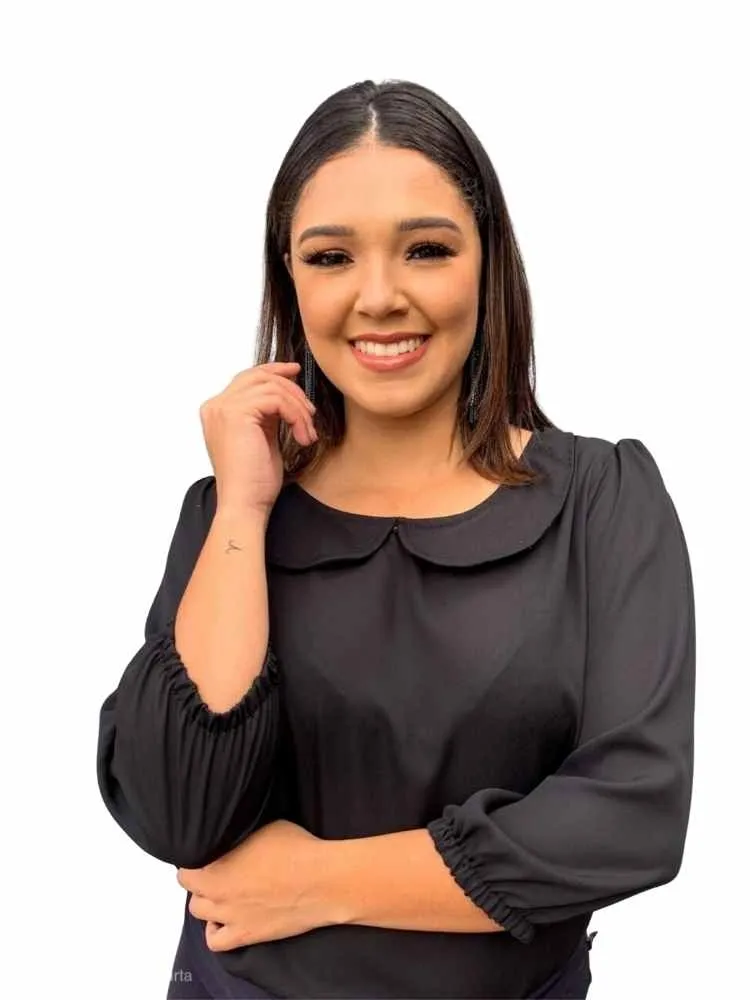 Blusinha com manga Gola Holandesa