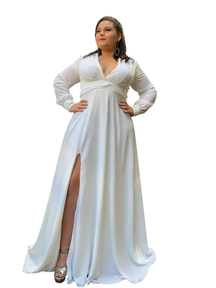 Vestido de Noiva Amanda Off White