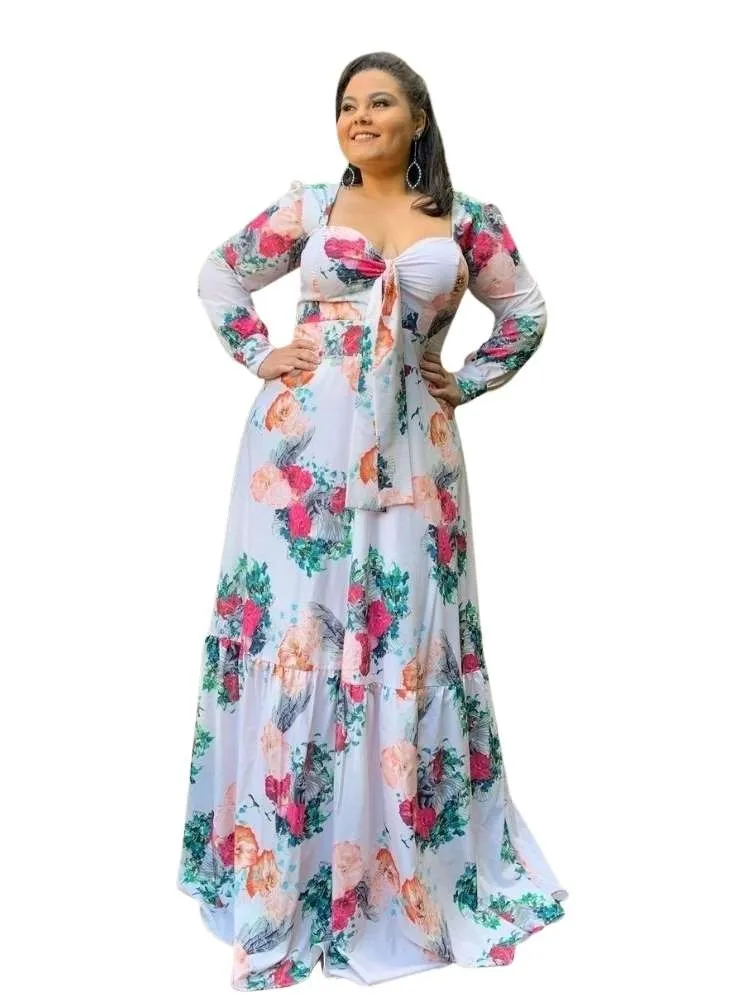 Vestido dos Anjos Estampado