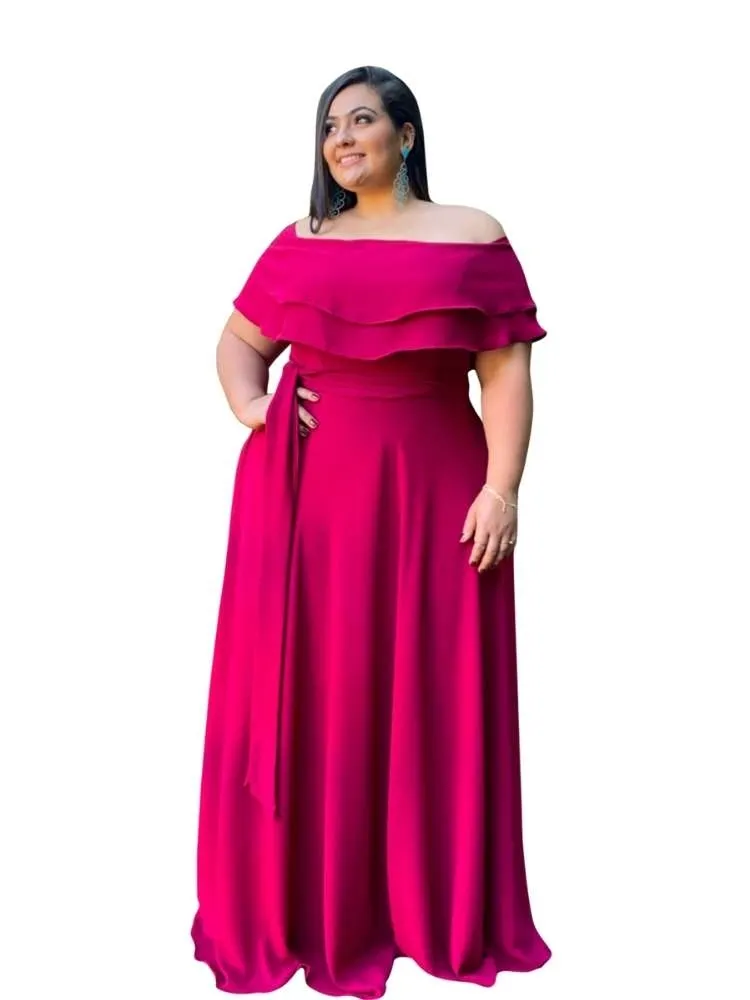 Vestido Madrinha de Casamento Pink Strong Honeymoon