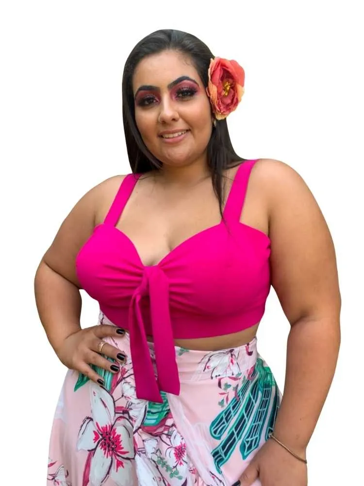 Cropped Rosa Pink TNM Collection