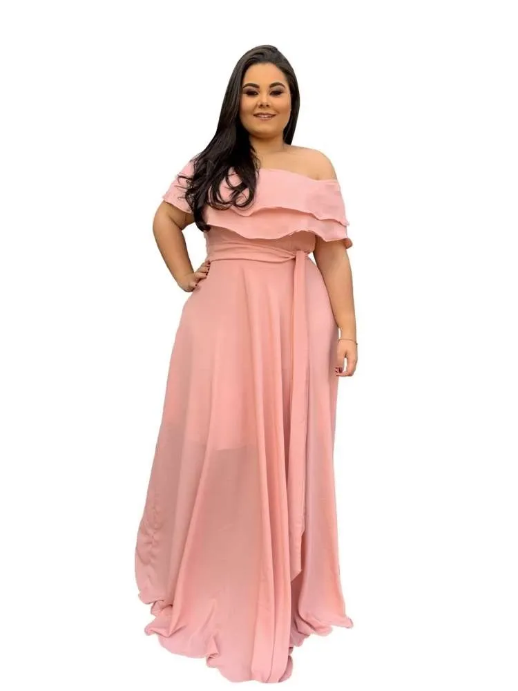 Vestido Madrinha de Casamento Rosê Honeymoon