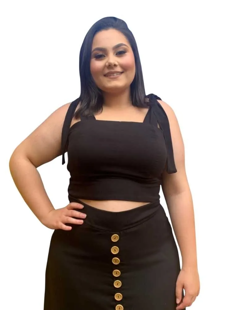 Cropped Ana Julia Preto TNM Collection