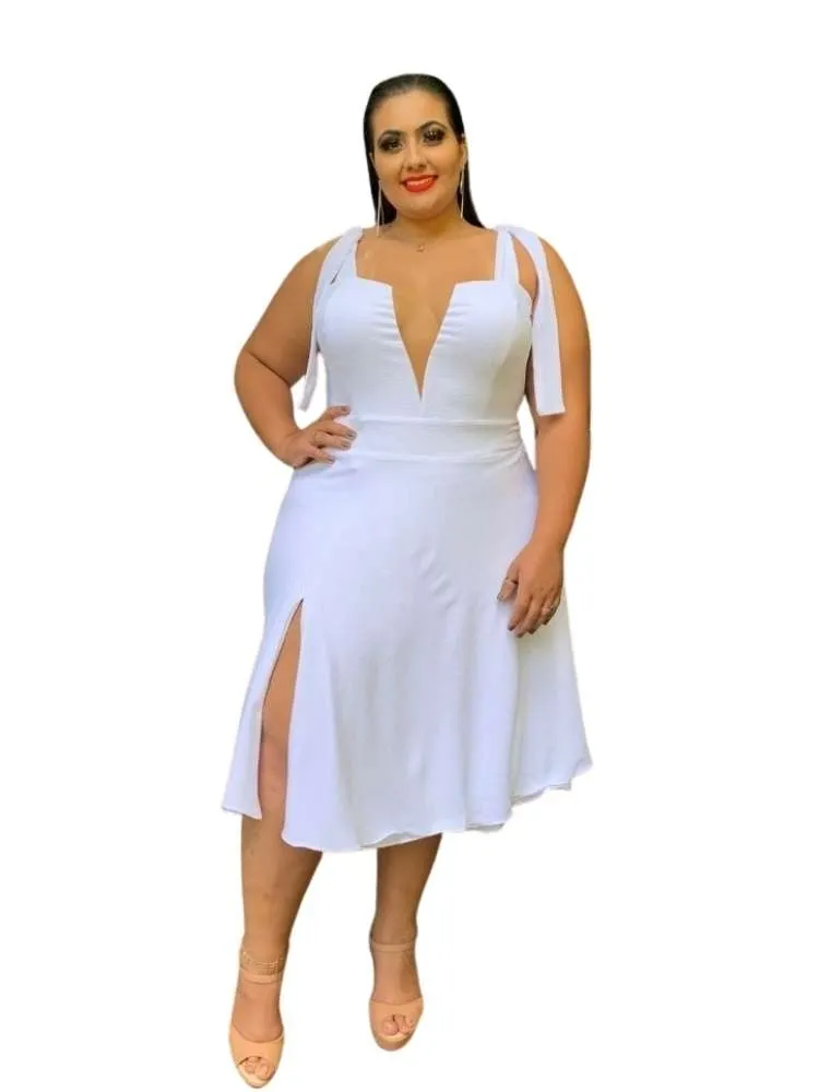 Vestido Curto Ana Julia Branco