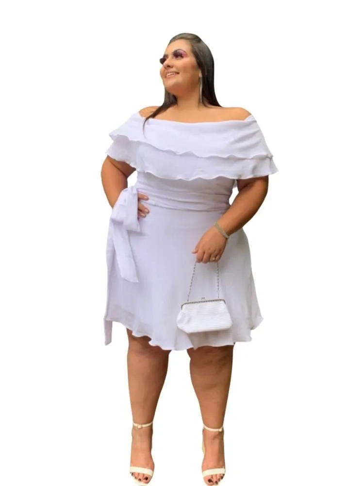 Vestido Honeymoon Curto Branco