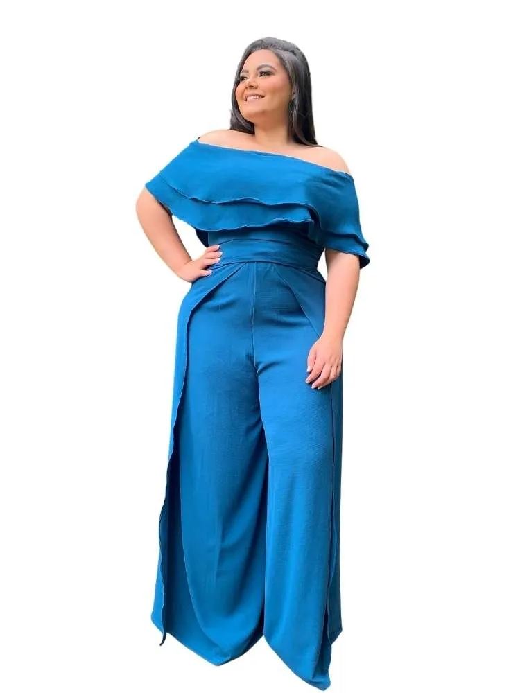 Calça Envelope Azul Turquesa TNM Collection