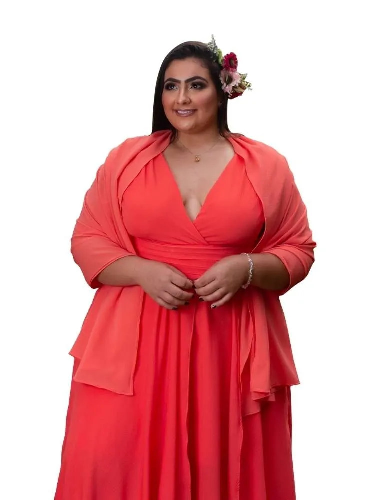 Echarpe para Vestido de Festa