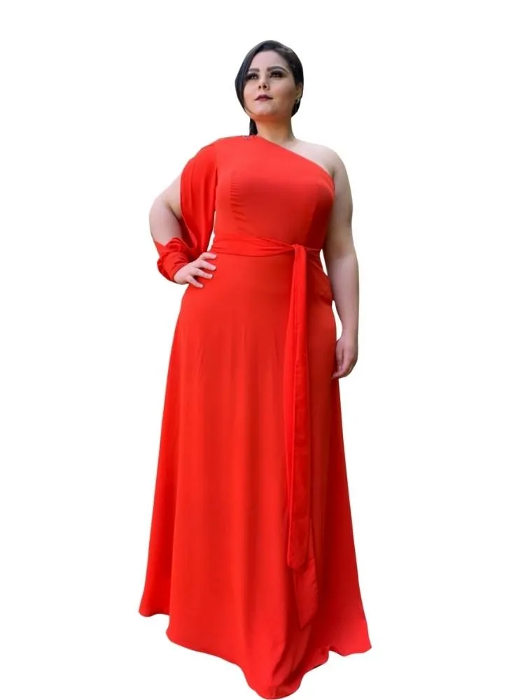 Vestido de Festa Vermelho Nara