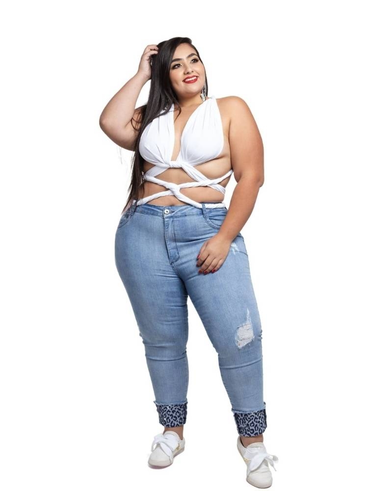 Calça Jeans Feminina Petit Azul Claro