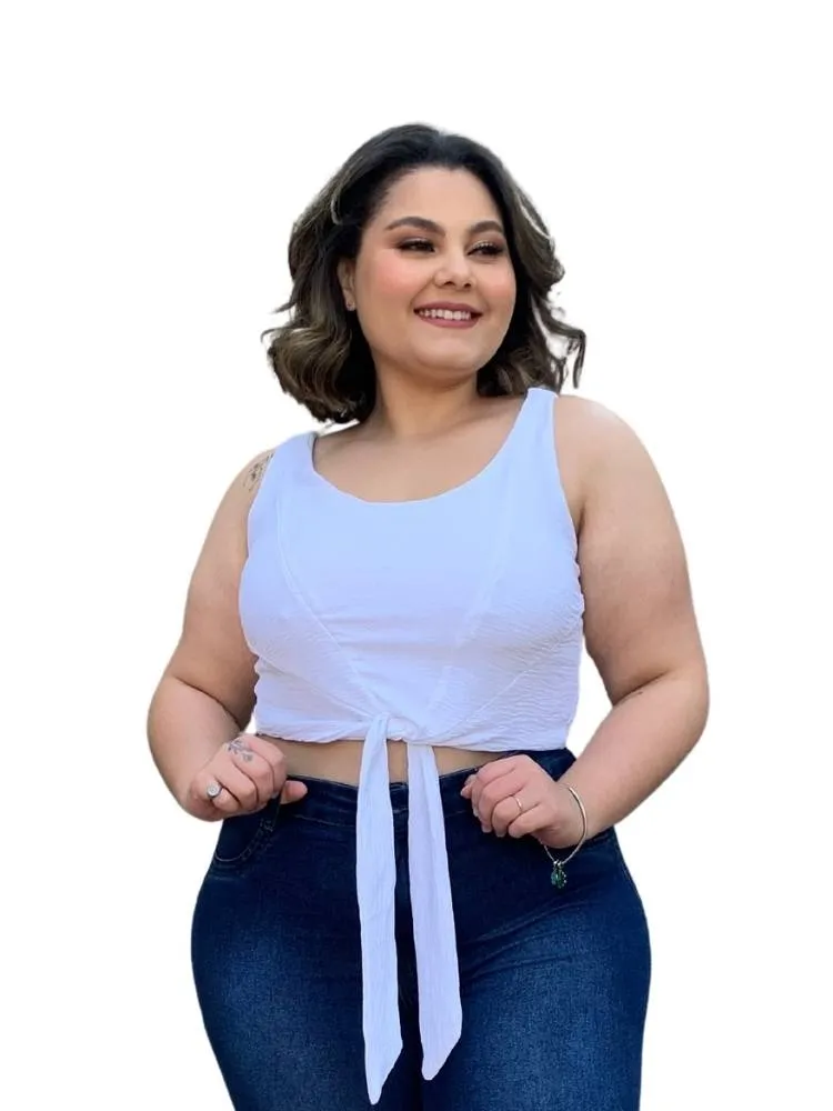 Cropped West Branco Off