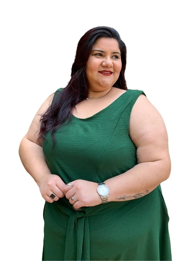 Cropped West Verde Esmeralda