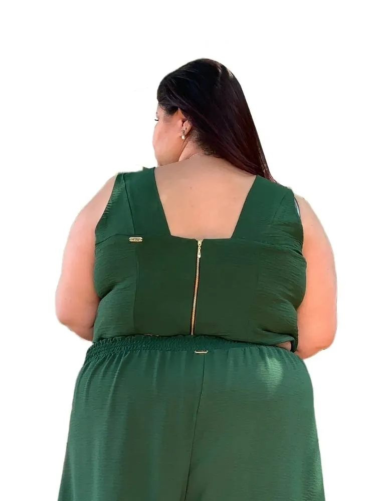 Cropped West Verde Esmeralda
