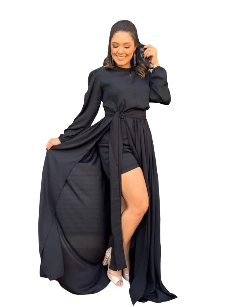 Vestido Sublime Preto Madrinha de Casamento 