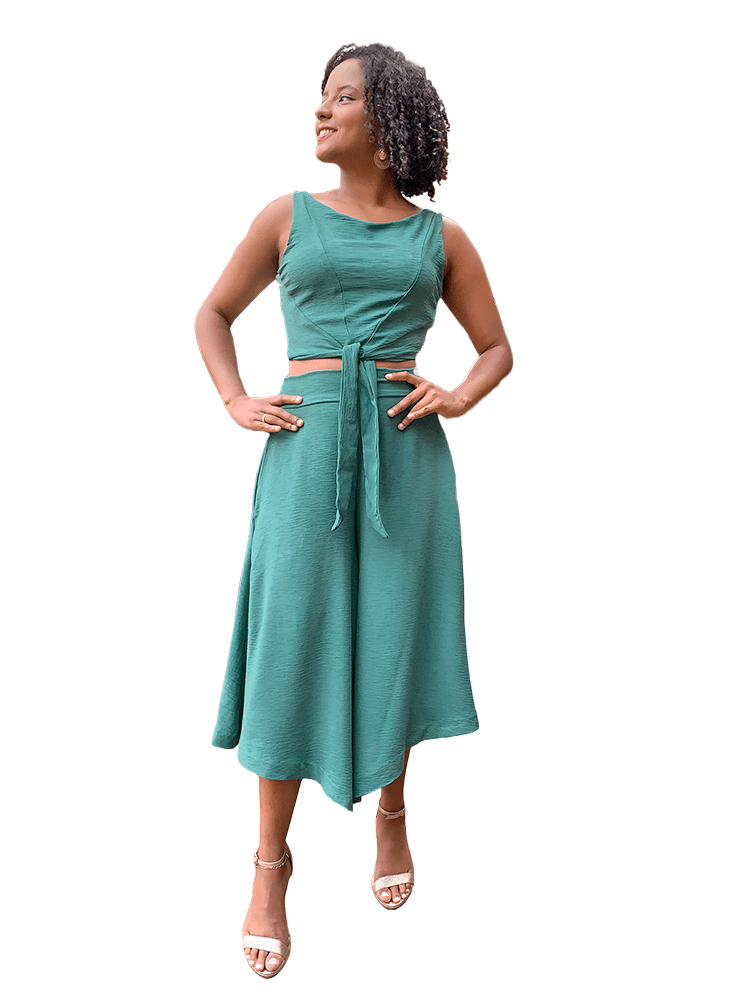 Conjunto West Verde Jade