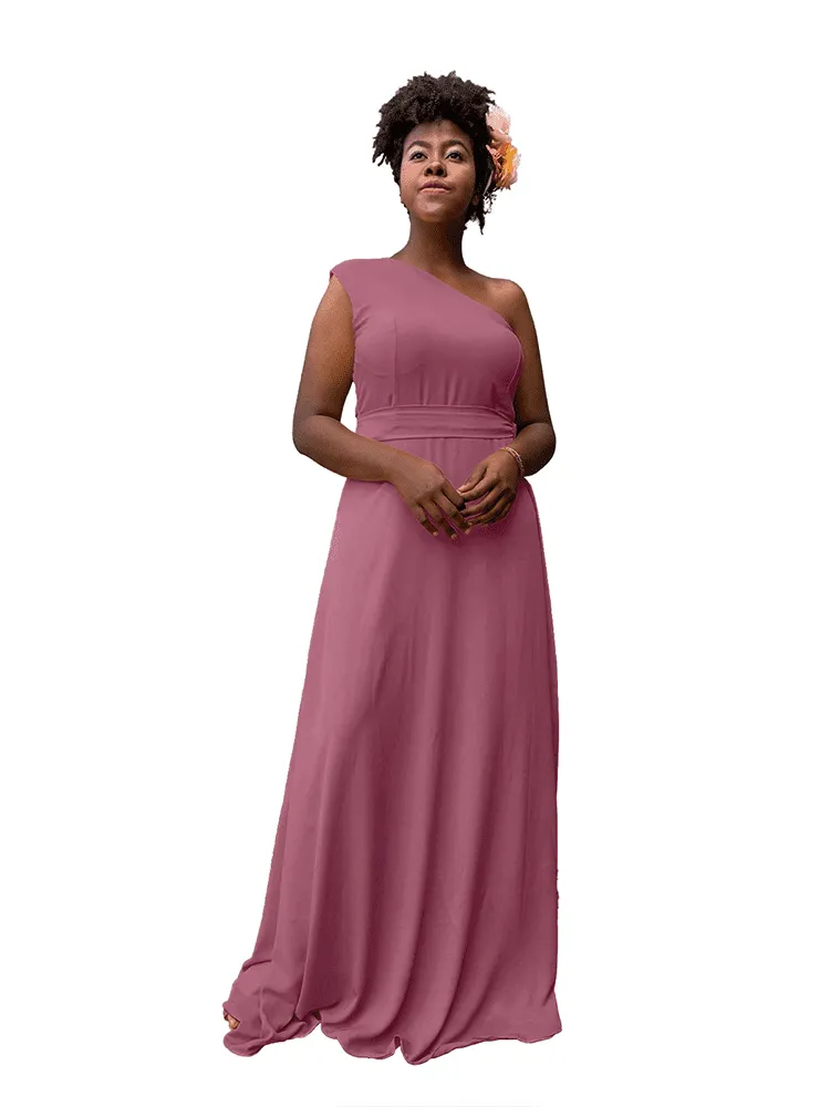 Vestido Madrinha de Casamento Sober Malva Suave