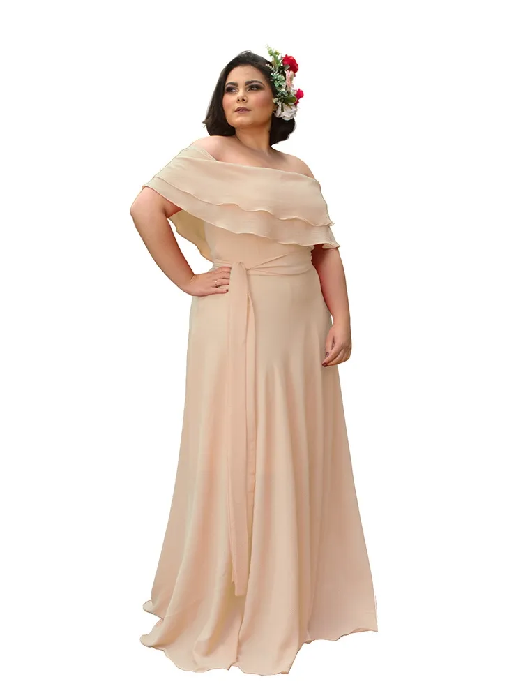 Vestido Madrinha de Casamento Honeymoon Nude