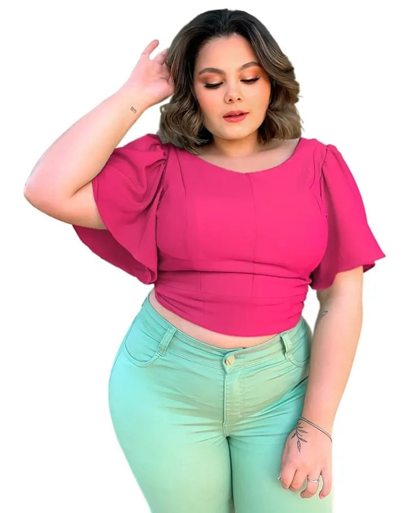 Cropped Dalila Rosa Pink