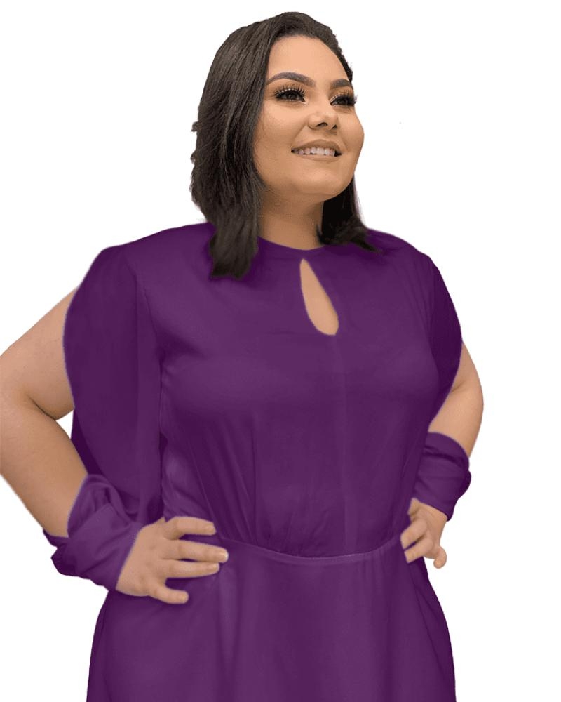 Vestido Curto Kate Marsala Uva