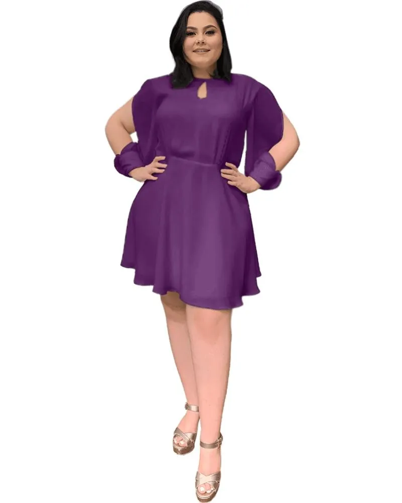 Vestido Curto Kate Marsala Uva