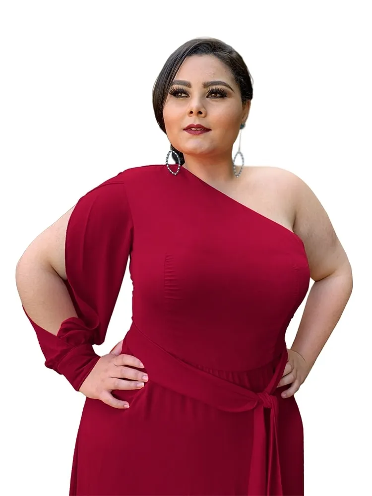 Vestido Madrinha de Casamento Marsala Nara