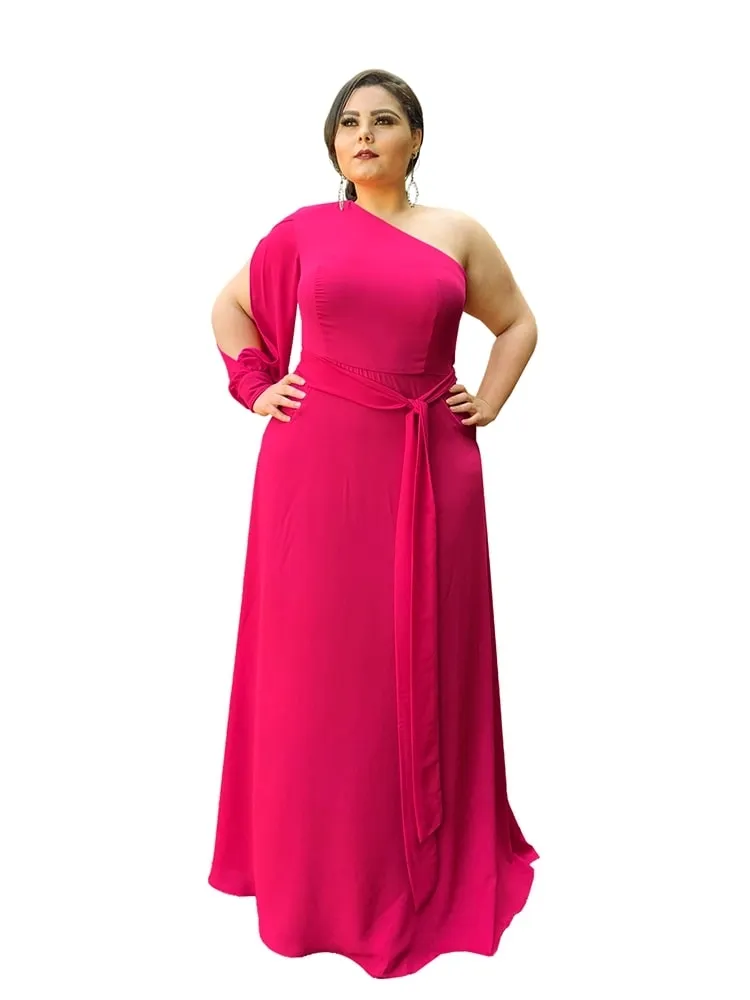 Vestido Madrinha de Casamento Rosa Pink Nara
