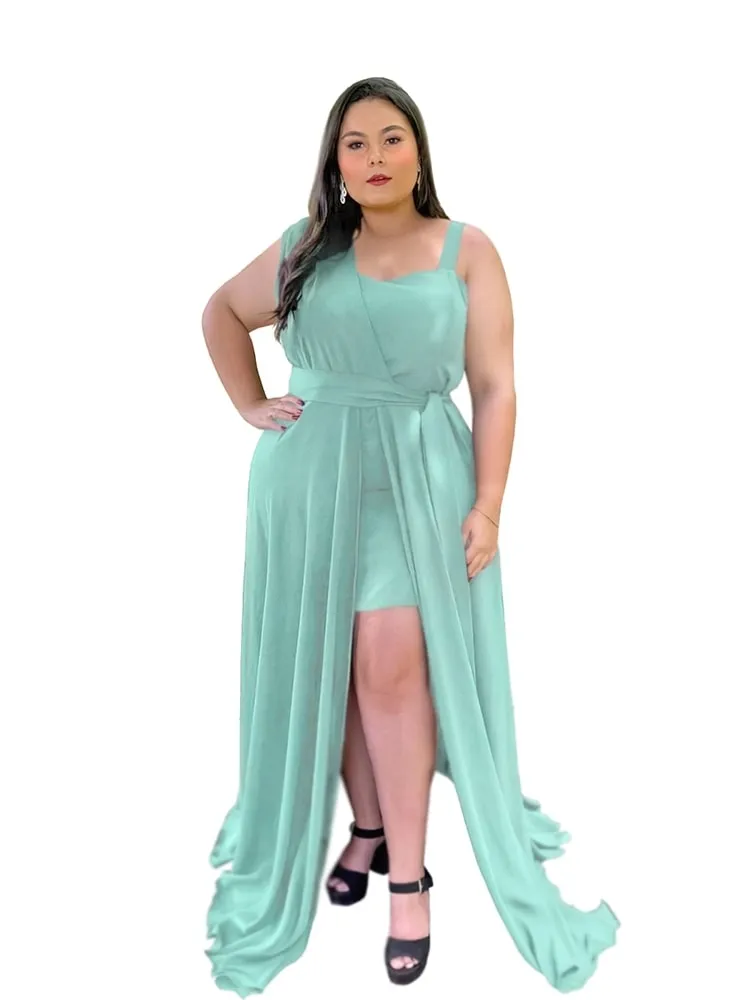 Vestido Madrinha Casamento Areta Verde Menta