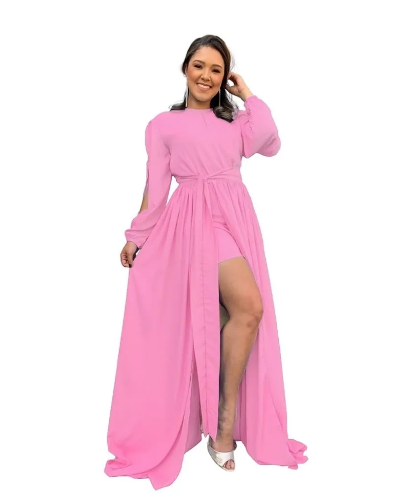 Vestido Madrinha de Casamento Rosa chiclete Sublime