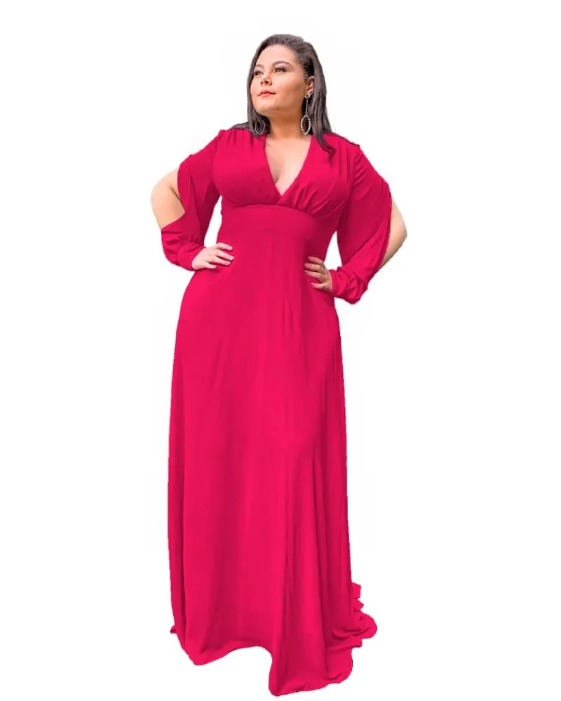 Vestido Madrinha de Casamento Rosa Pink Solange