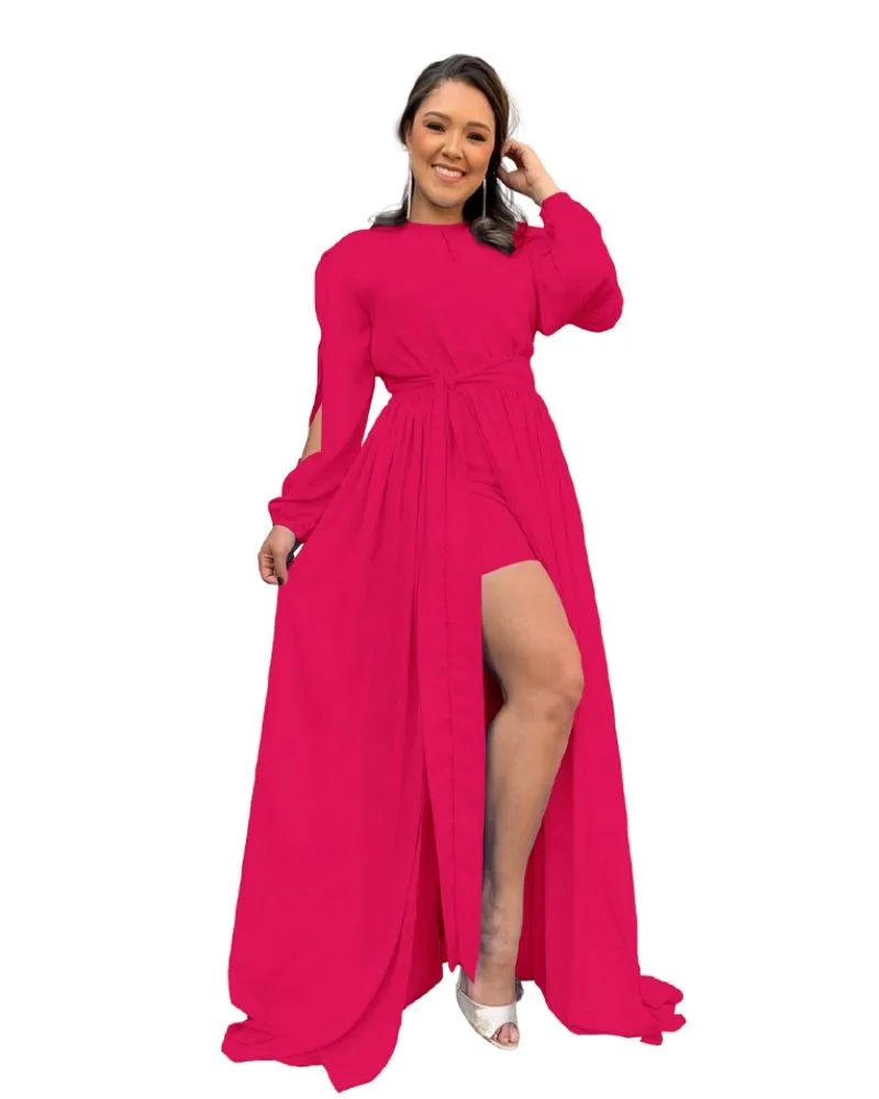Vestido Madrinha de Casamento Rosa Pink Sublime