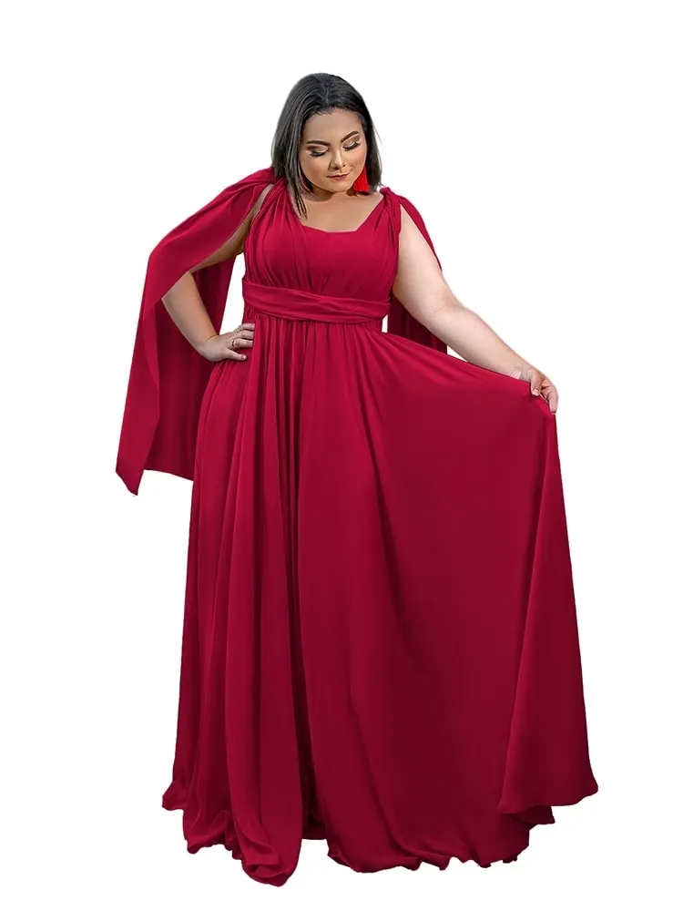 Vestido de Madrinha de Casamento Marsala Grace 