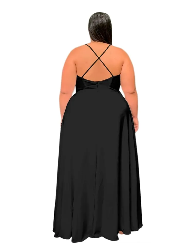 Vestido Longo de Festa Preto Perfect