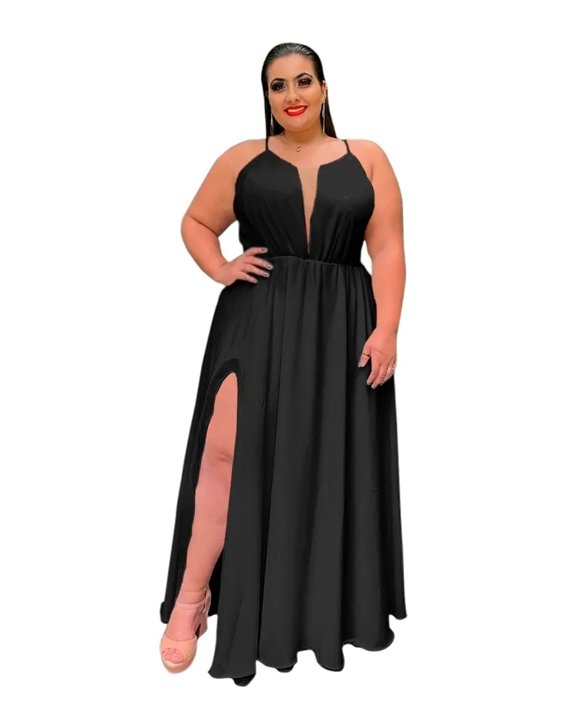 Vestido Longo de Festa Preto Perfect