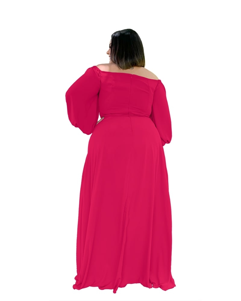 Vestido Madrinha de Casamento Rosa Pink Lux