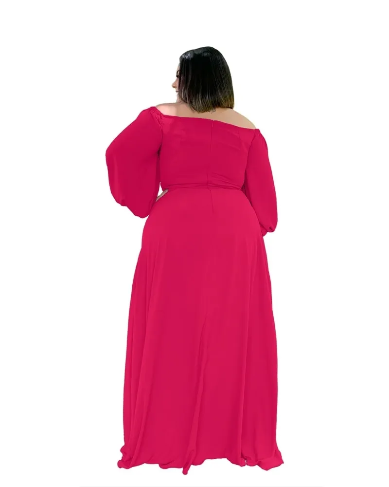 Vestido Madrinha de Casamento Rosa Pink Lux