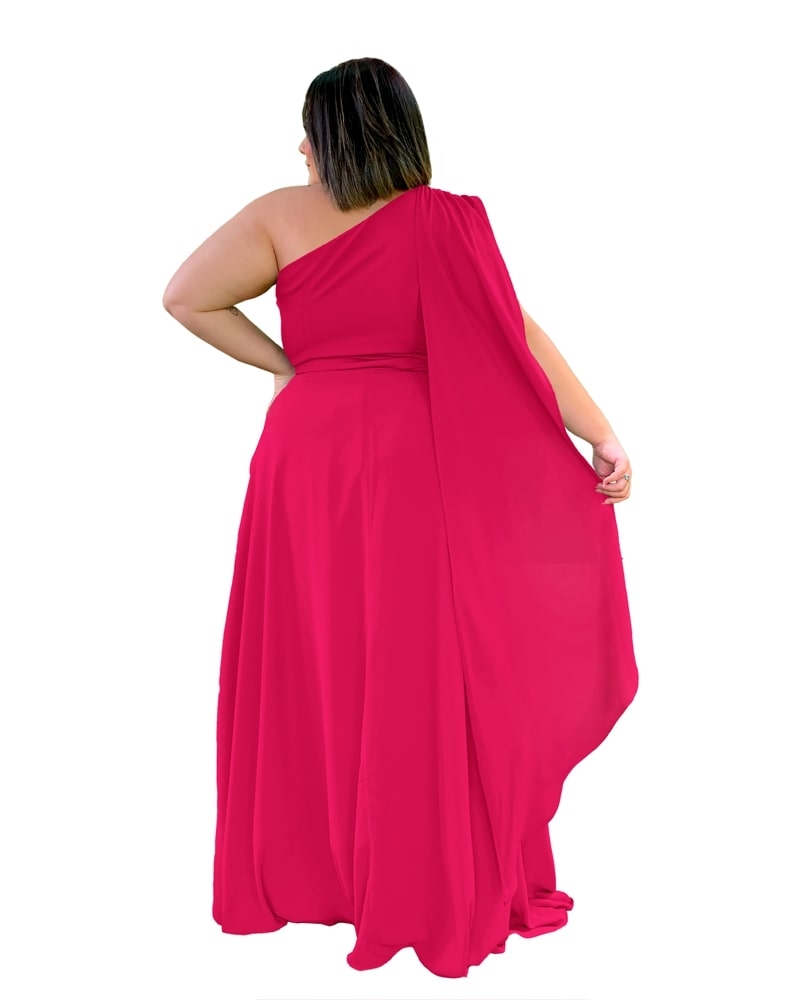 Vestido Madrinha de Casamento Rosa Pink Wind