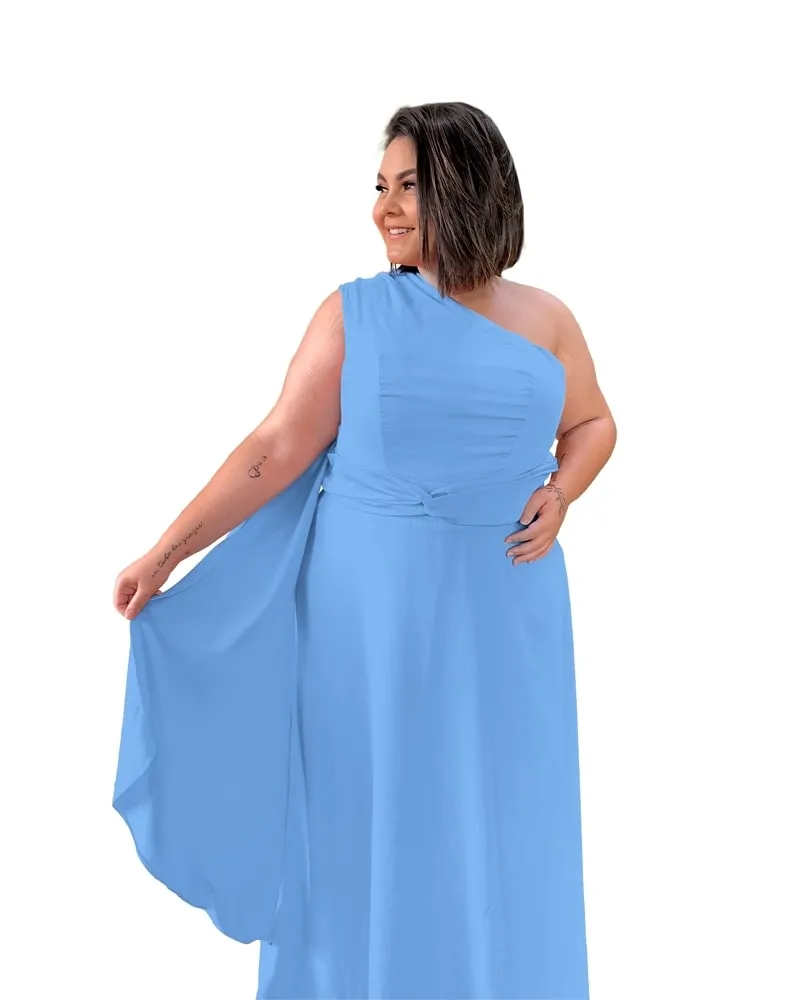 Vestido Madrinha de Casamento Azul Serenity Wind