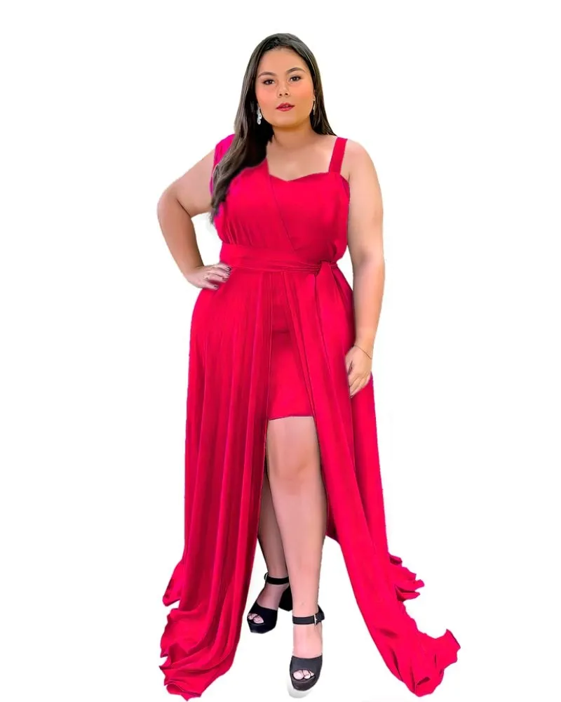 Vestido Madrinha Casamento Rosa Pink Areta