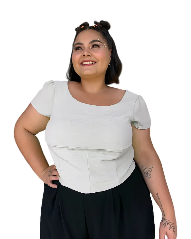 Cropped Ariana Branco