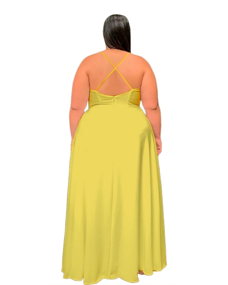 Vestido de Longo Perfect Amarelo