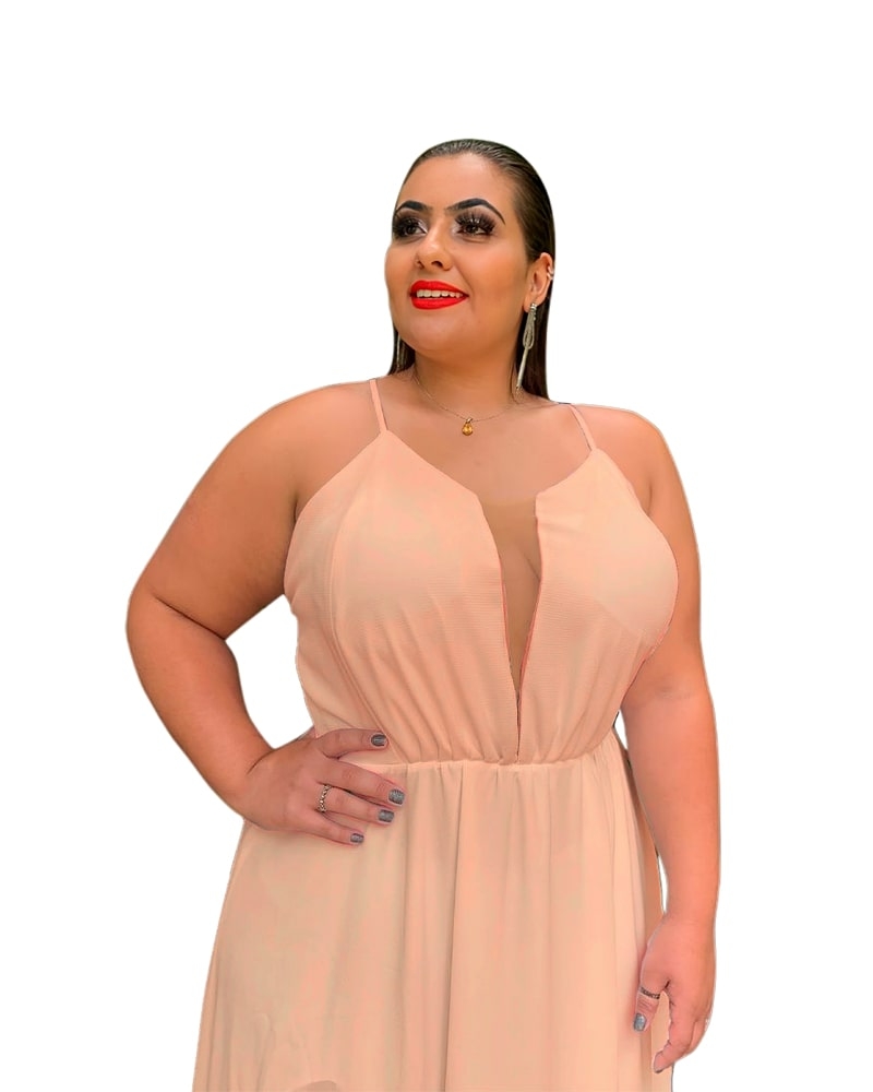 Vestido Longo Perfect Nude