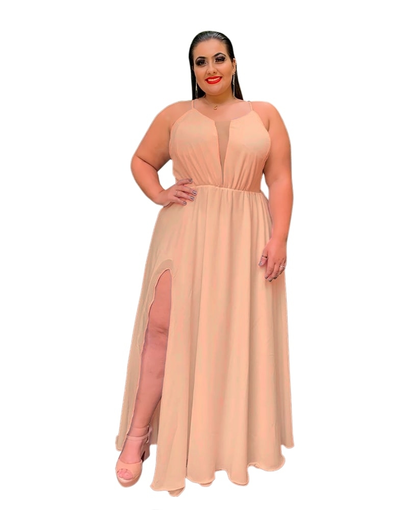 Vestido Longo Perfect Nude