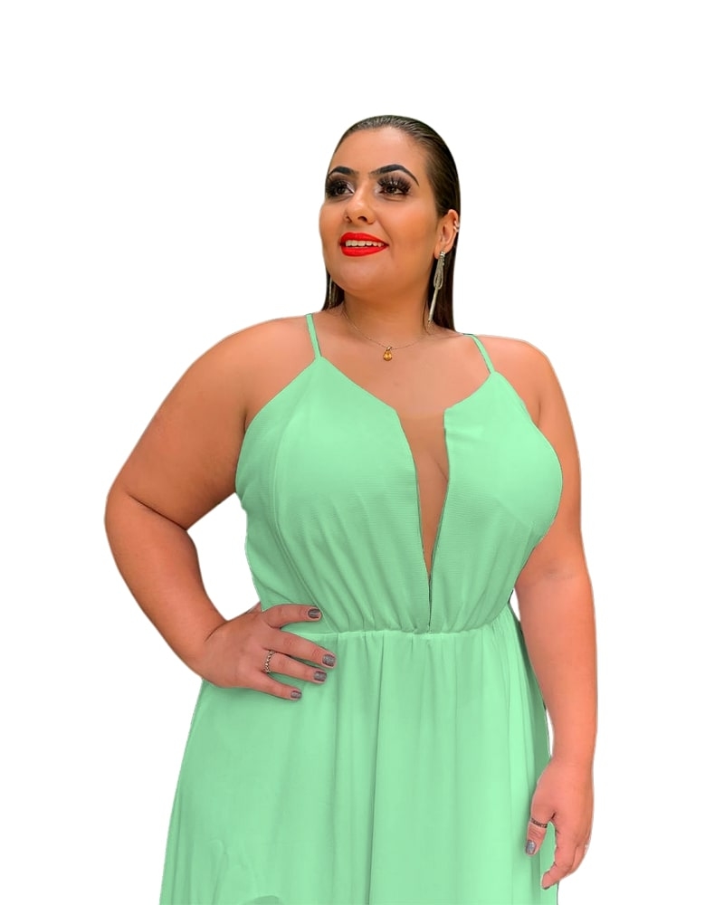 Vestido Longo Perfect Verde Menta